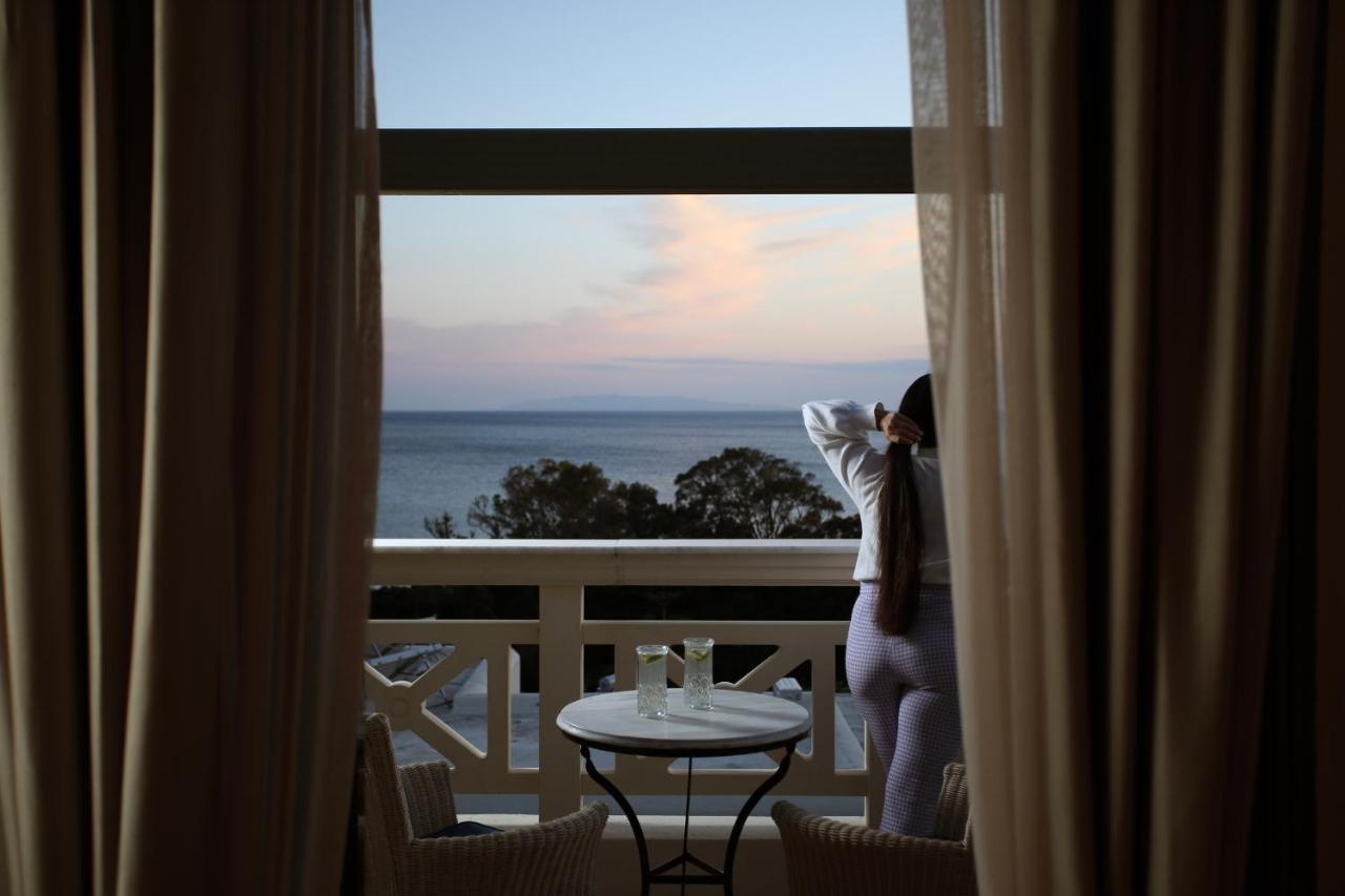 Villa Aithra -Agios Petros Andros Gavrio Esterno foto