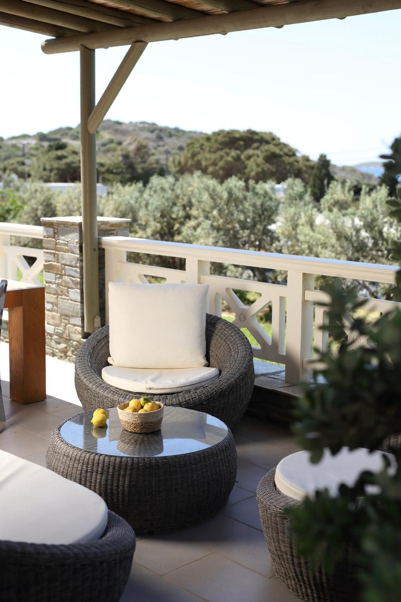 Villa Aithra -Agios Petros Andros Gavrio Esterno foto