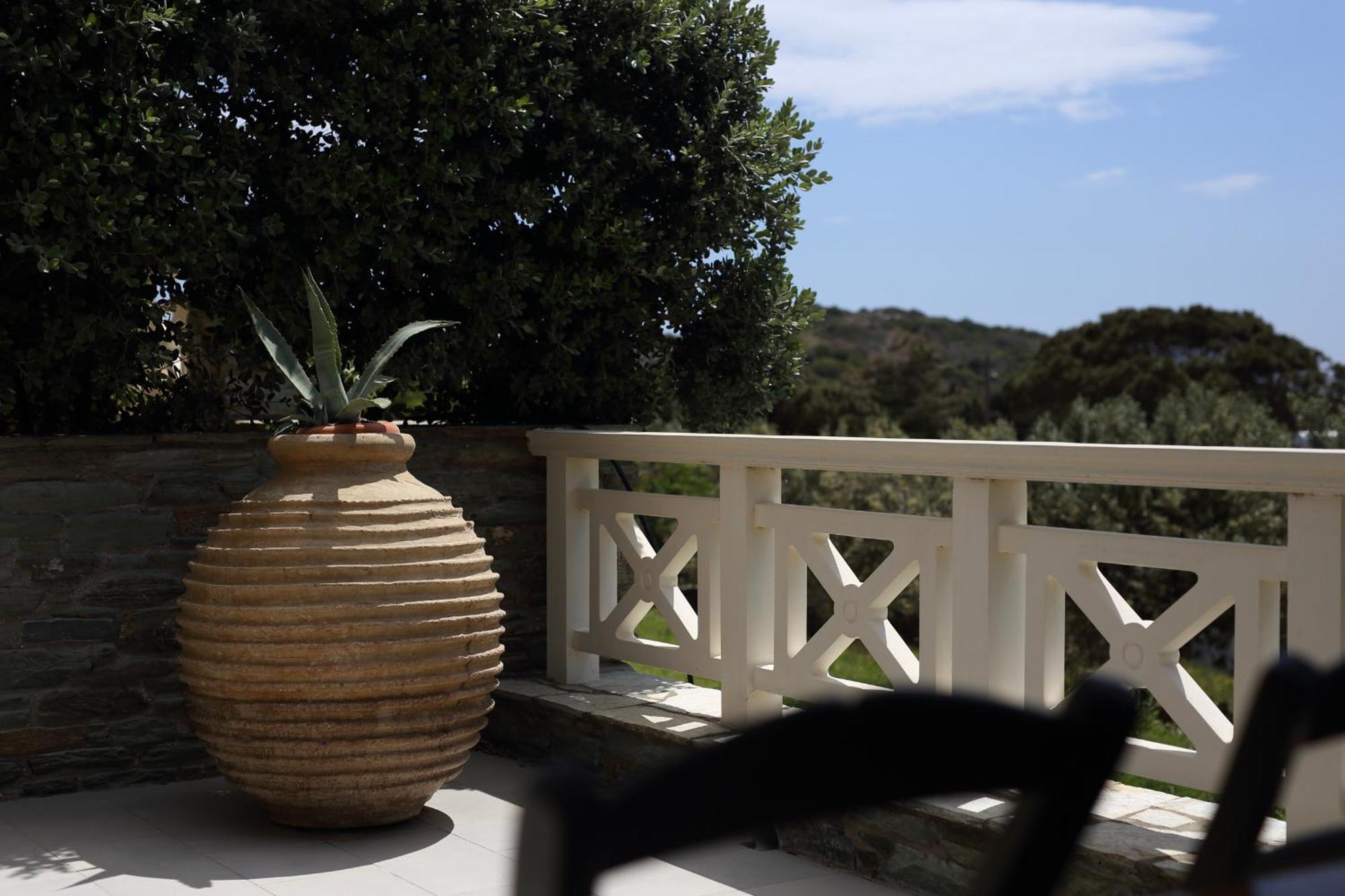 Villa Aithra -Agios Petros Andros Gavrio Esterno foto