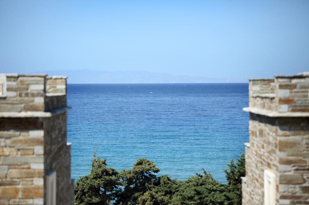 Villa Aithra -Agios Petros Andros Gavrio Esterno foto
