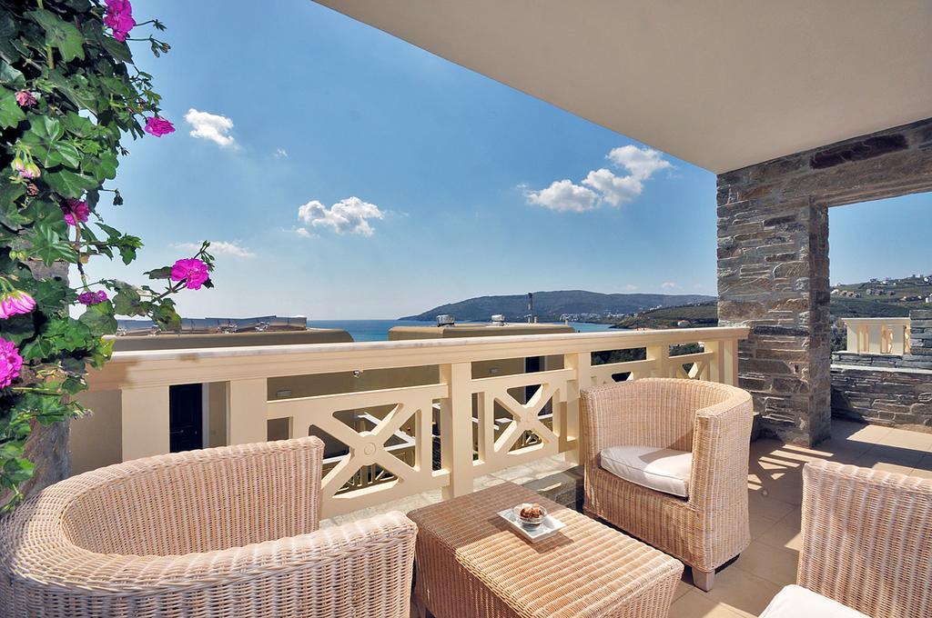 Villa Aithra -Agios Petros Andros Gavrio Esterno foto
